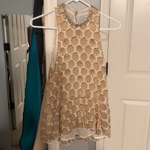 Gold Embellished Tank